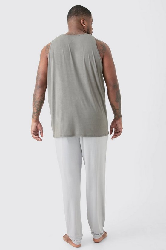 Plus lockere Premium Loungewear-Hose