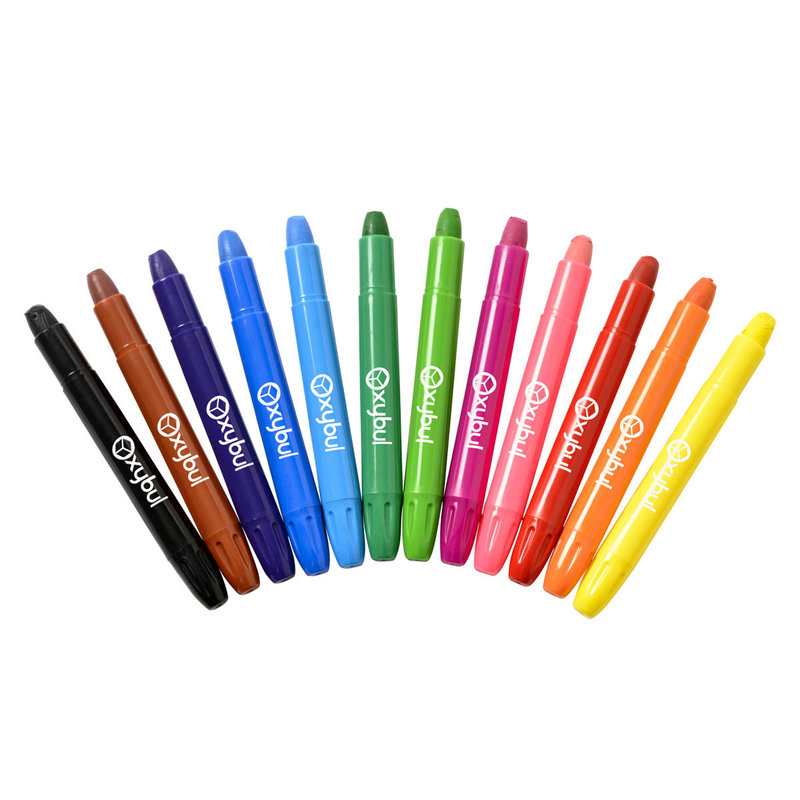 12 crayons aquarellables Oxybul