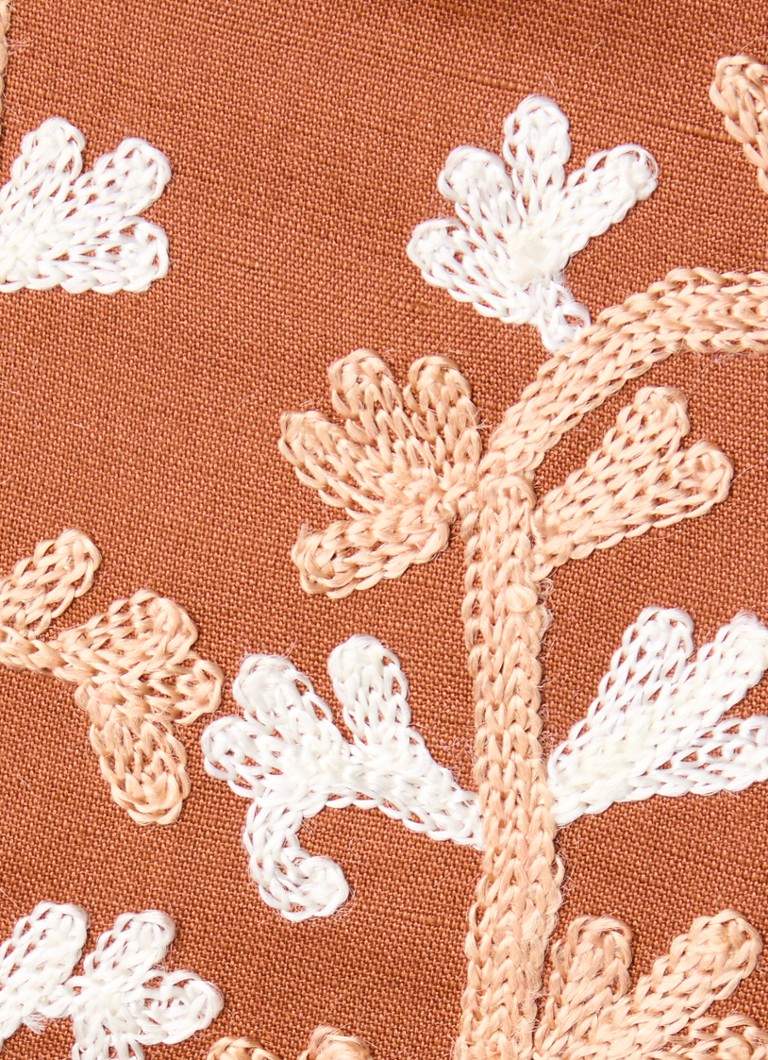 Summum Tunic in linen blend with embroidery