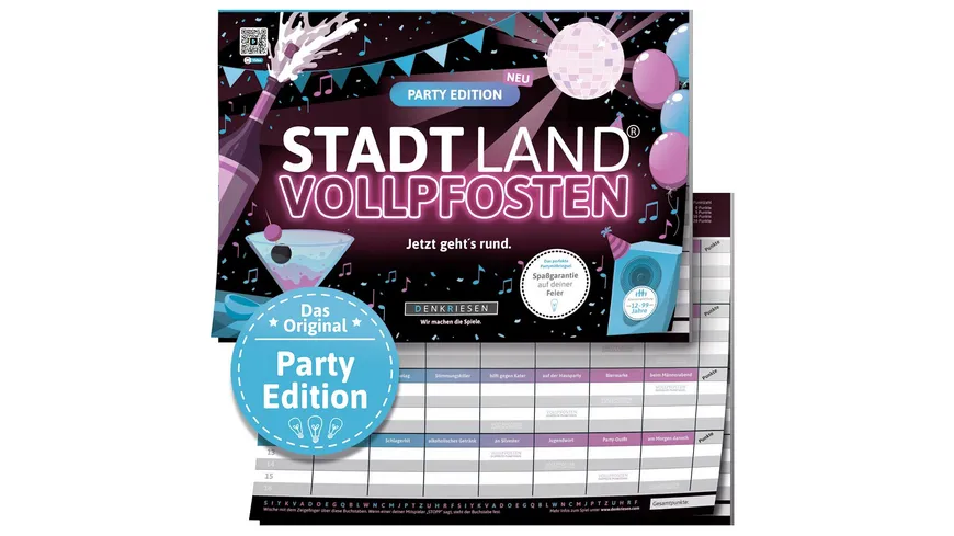 Denkriesen - STADT LAND VOLLPFOSTEN® - PARTY EDITION - 