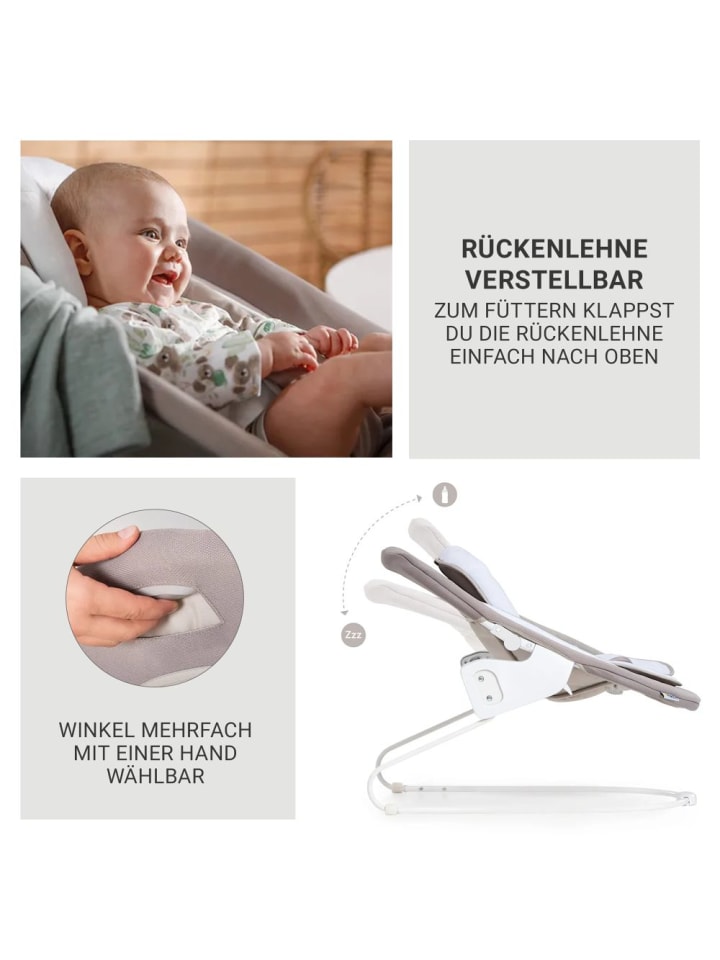 Hauck Beta Plus Natural 5-tlg. Newborn Set - Hochstuhl   in beige,braun günstig kaufen onesize