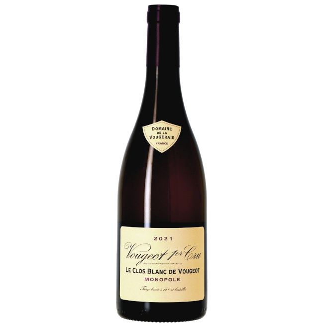 Domaine de la Vougeraie, Le Clos Blanc de Vougeot, Monopole, 2021