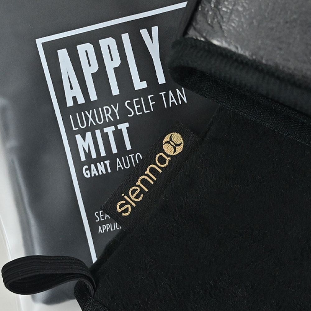 sienna x MITAINE DE LUXE SELF TAN CARE