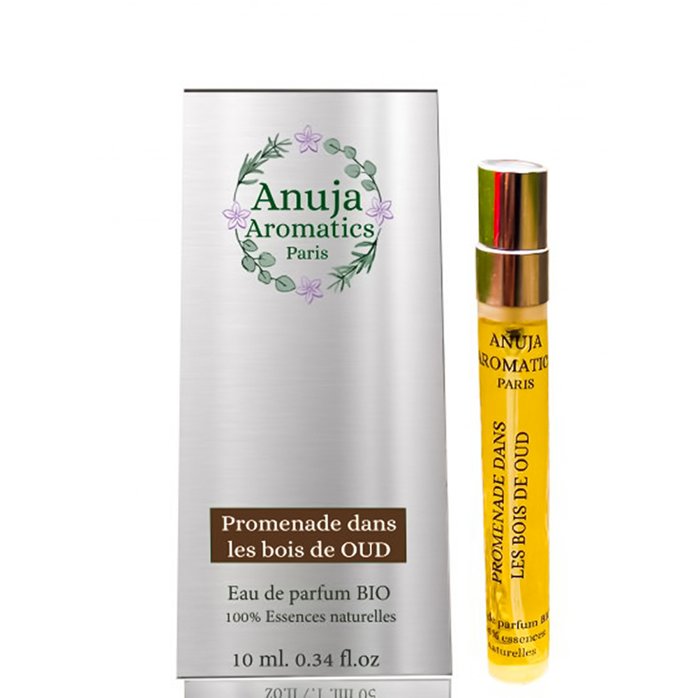 anuja aromatics Promenade dans les Bois de Oud Eau de Parfum Bio aux Essences 100 % Naturelles