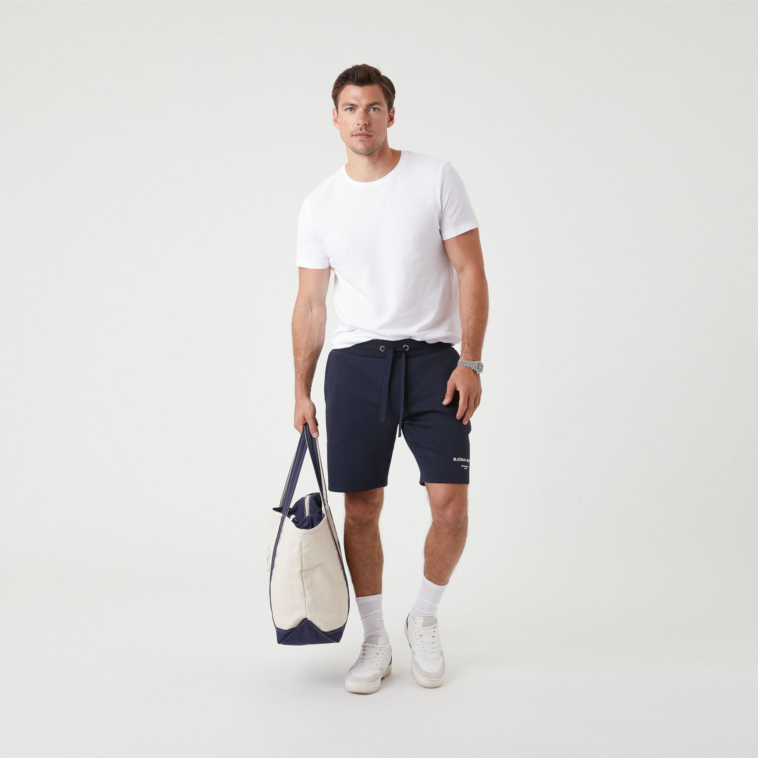 Borg Logo Shorts Herren - Schwarz