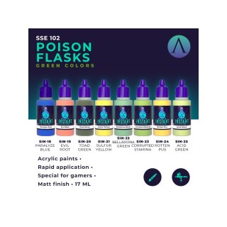 Instant Colors: Poison Flasks Paint Set