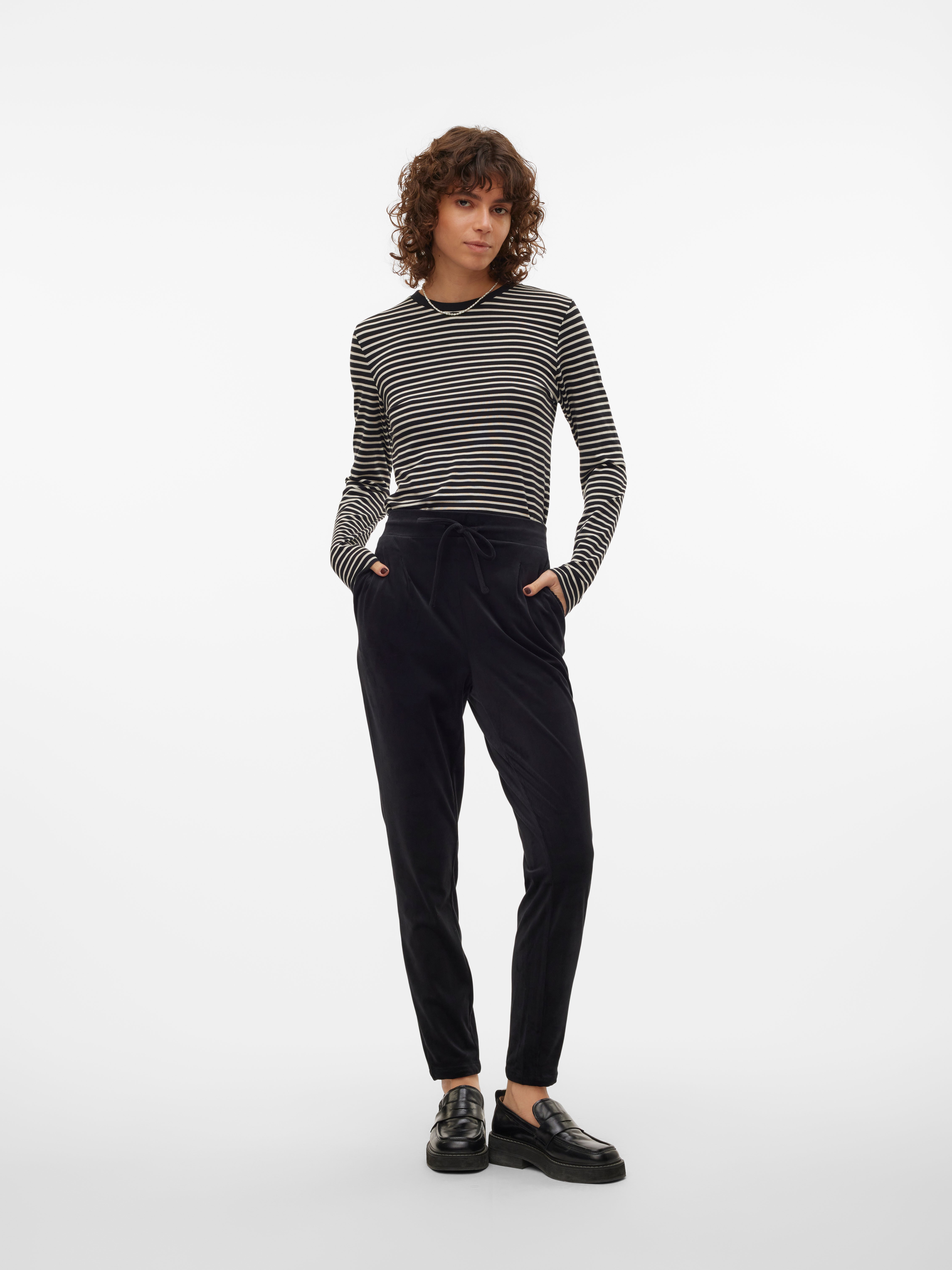 VMLEA Mittlere Taille Hose
