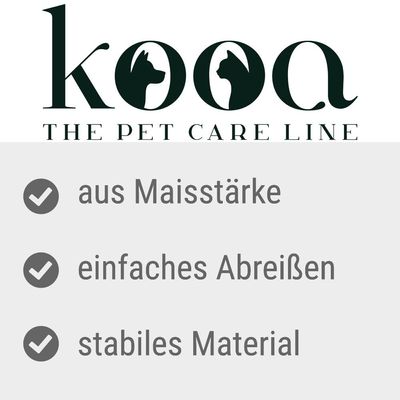 kooa Kompostierbare Hundekotbeutel