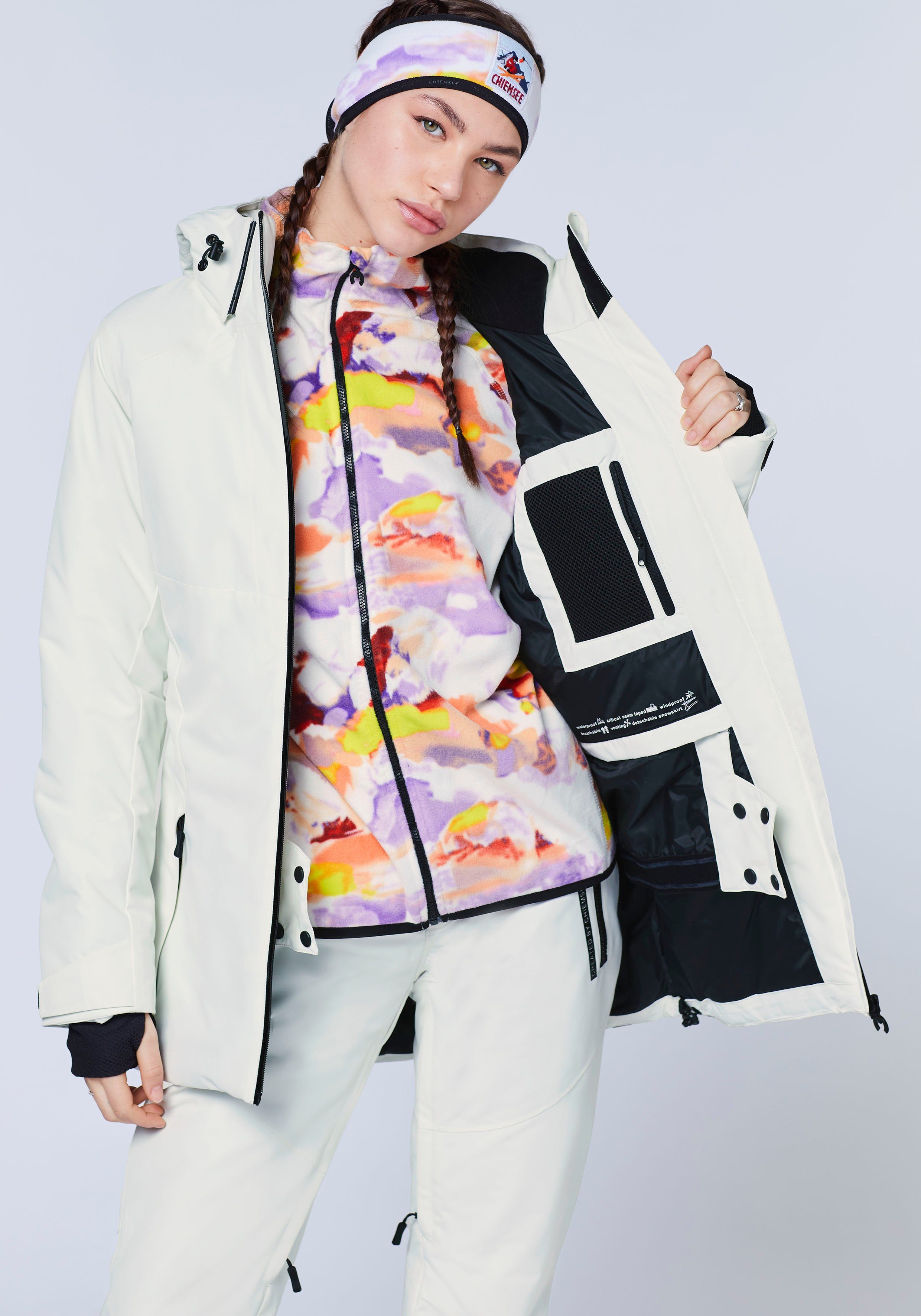 Chiemsee Skijacke STAR WHITE