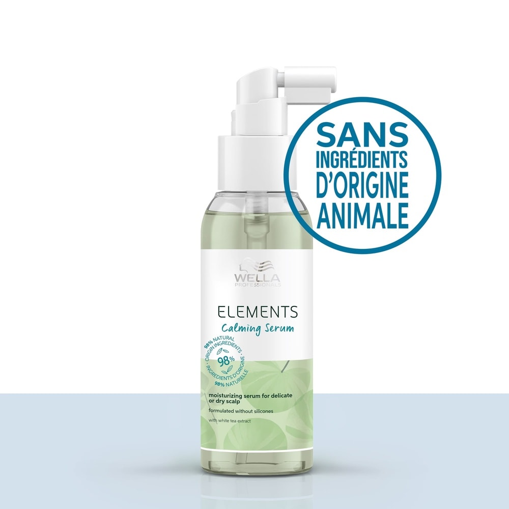 Wella Sérum Calming  Elements Sérum hydratant pour cuir chevelu sec ou délicat