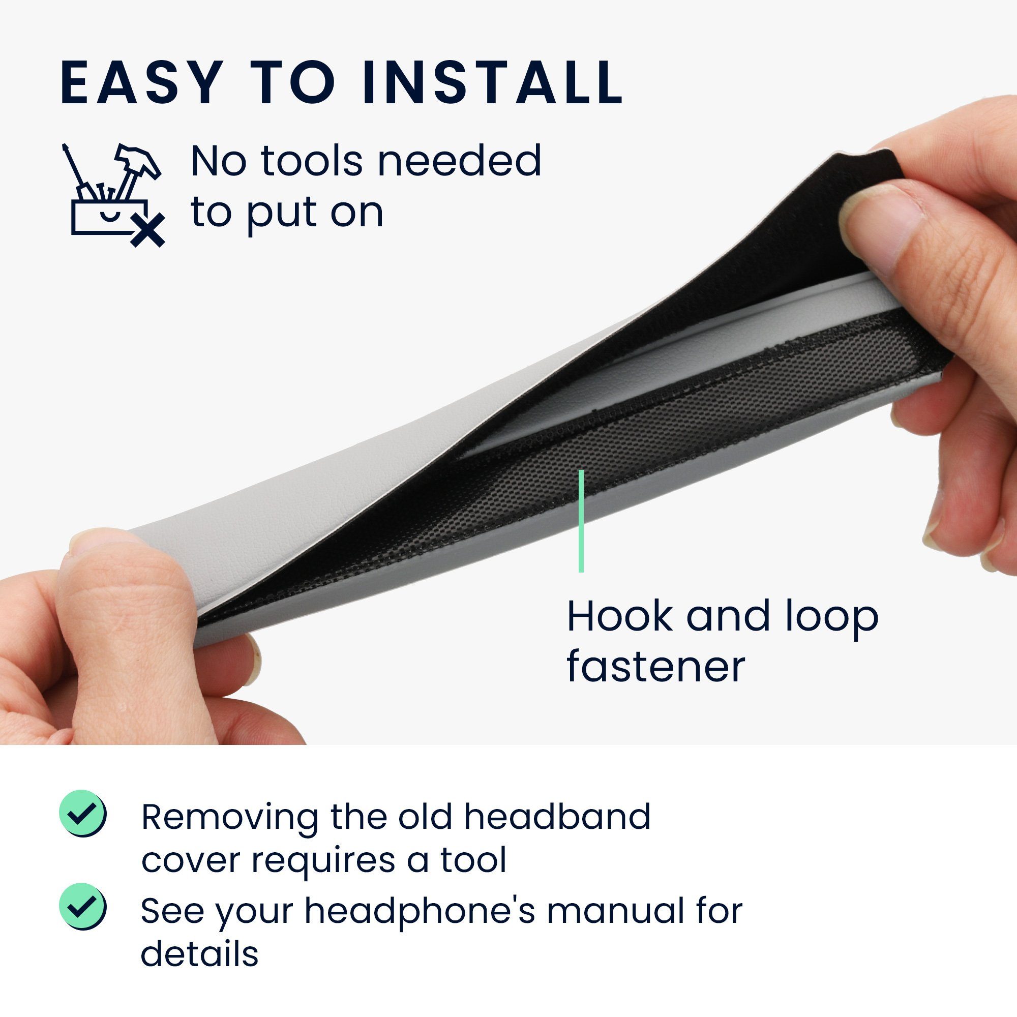 kwmobile Bügelpolster Aluminium Kopfhörerhalter für Quietcomfort 35 / QC35 wireless II, Kopfhörer Halter Kabelhalterung