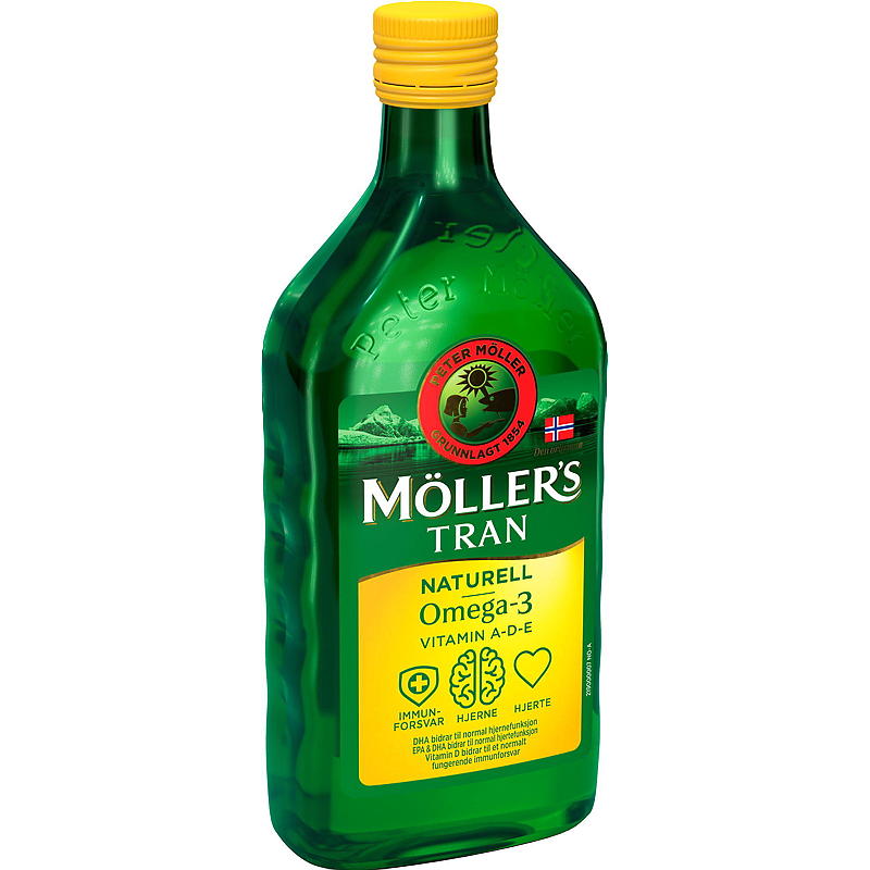 Möller's Möller's Tran 500 ml Naturell