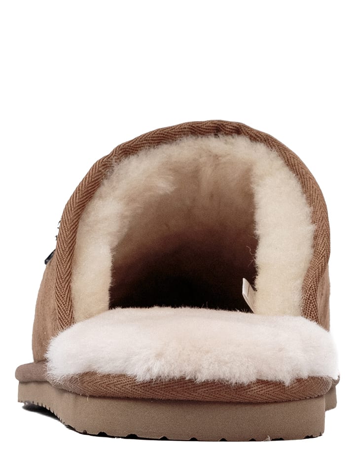 Hofbrucker Leder-Hausschuhe 