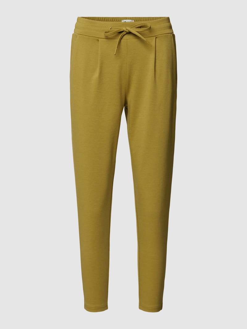 Stoffhose in verkürzter Passform Modell 'KATE' in khaki