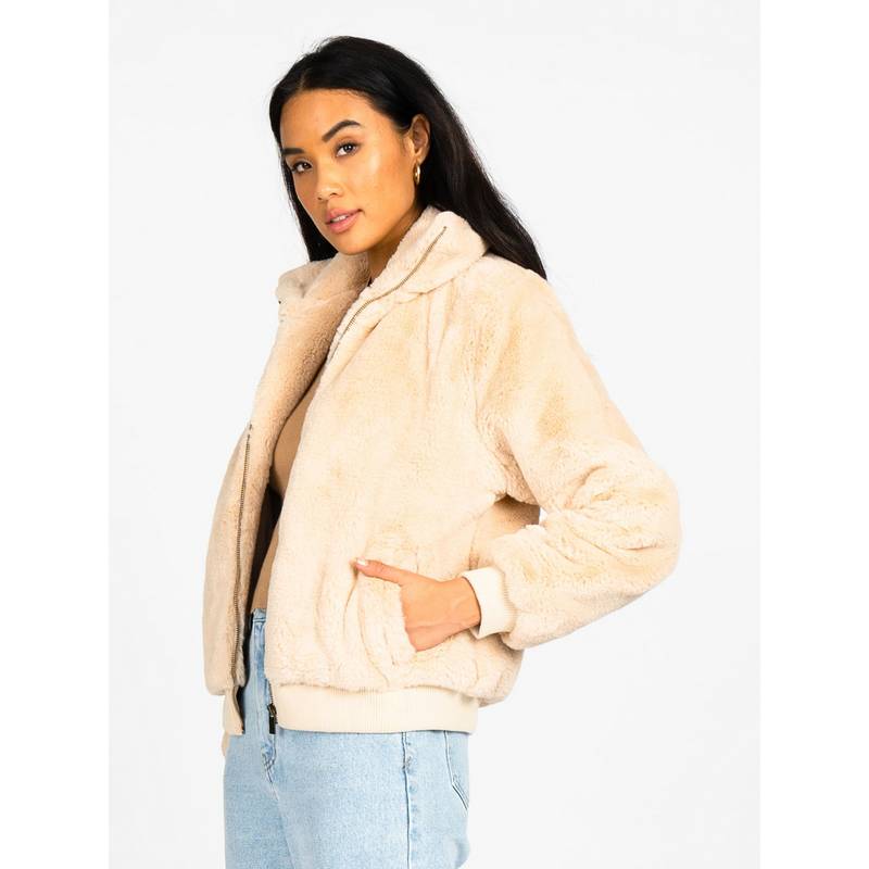 RUSTY FUR BOMBER JACKET Bomberjacke Damen