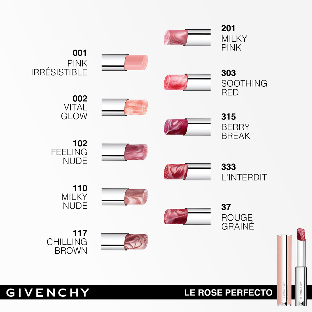 Givenchy ROSE PERFECTO Baume Embellisseur de Lèvres