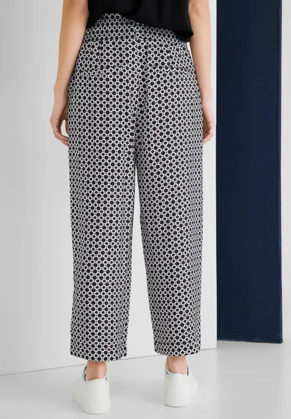 Street One Loose Fit Hose mit Print