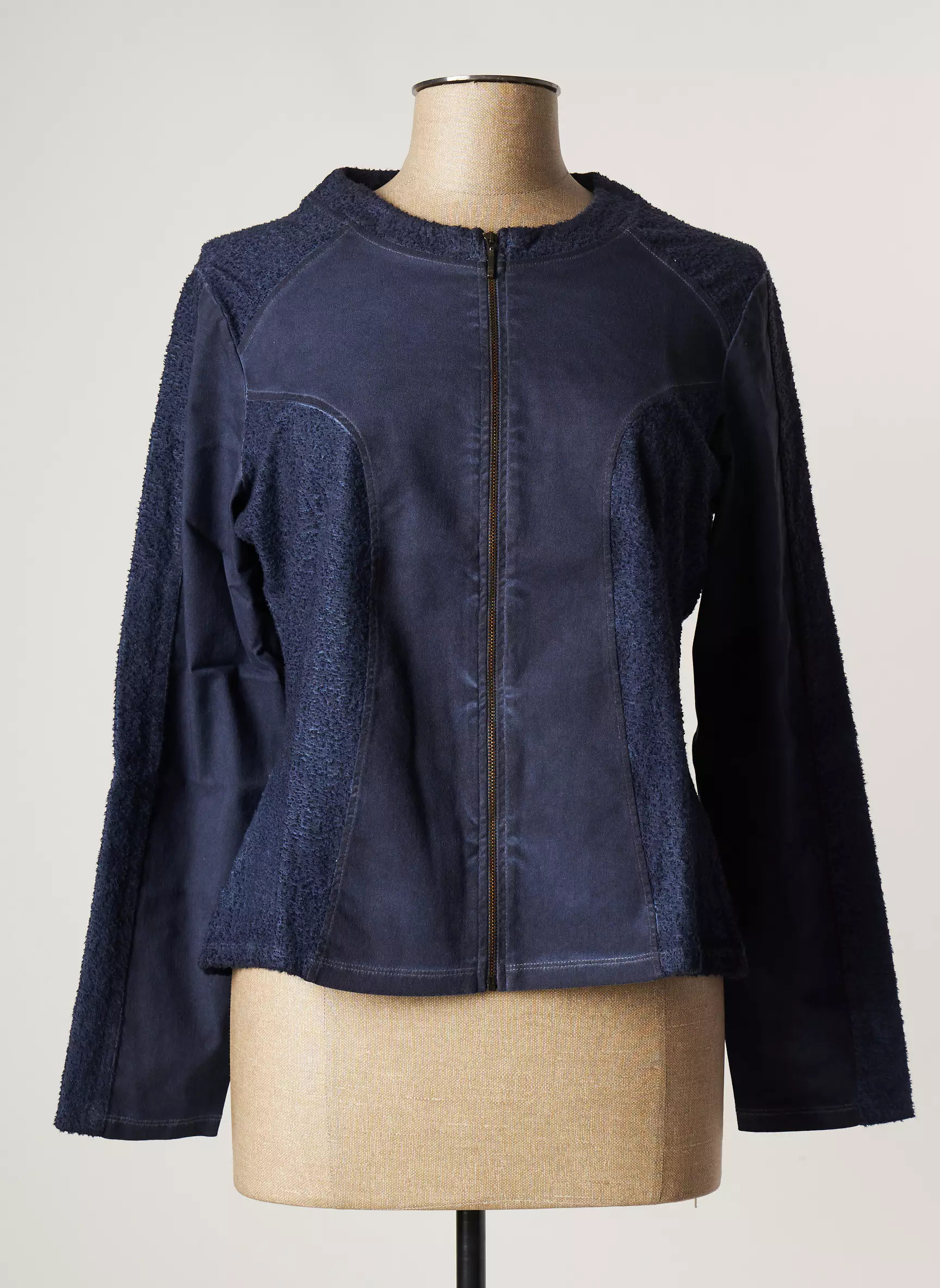 Maloka Vestecasual Femme couleur bleu