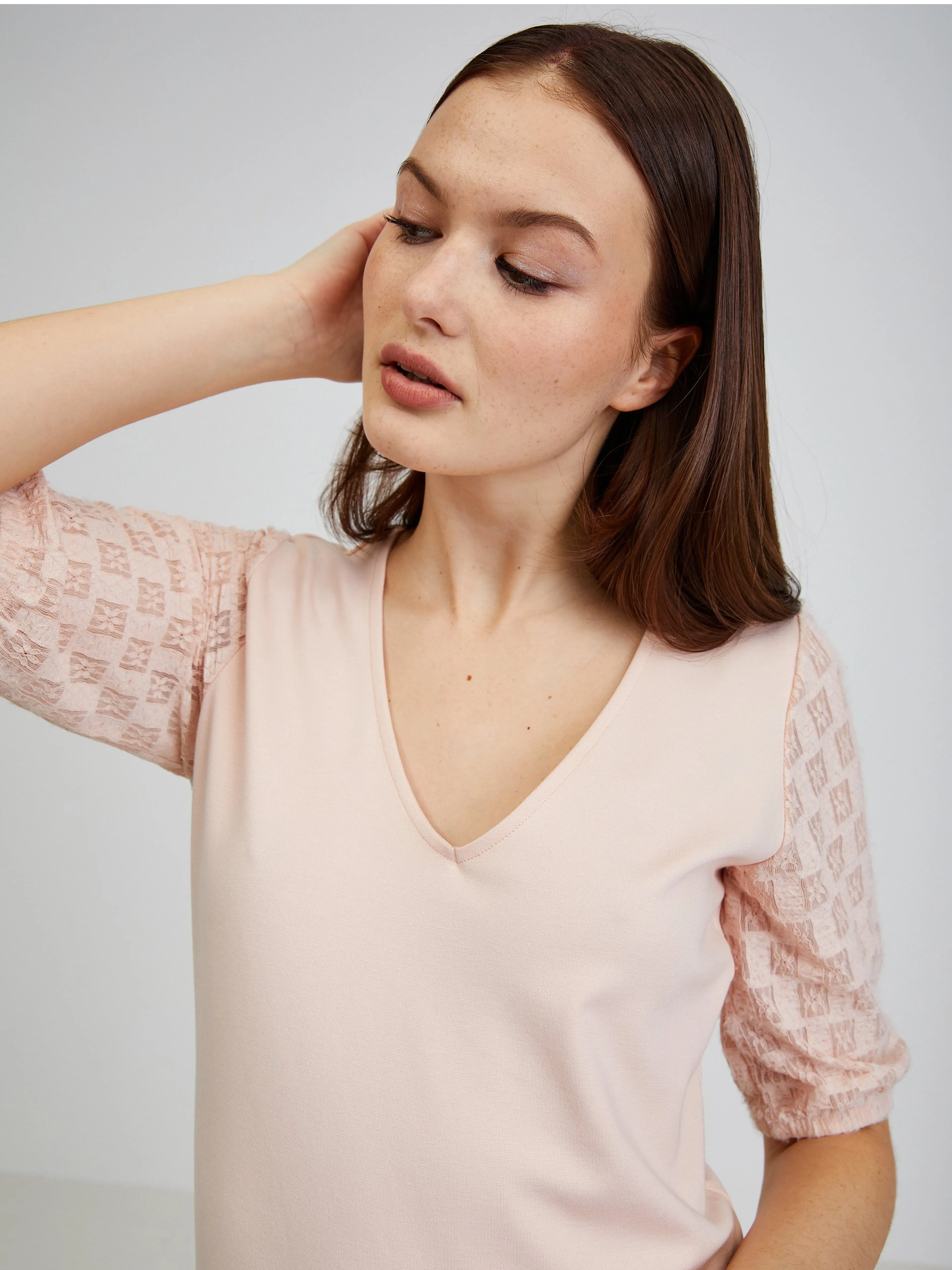 Hellrosa ORSAY Damen T-Shirt