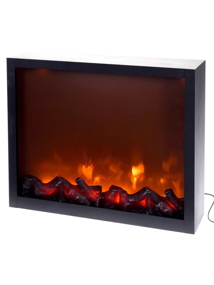 Home&Styling Collection Elektrischer Kamin in schwarz günstig kaufen onesize
