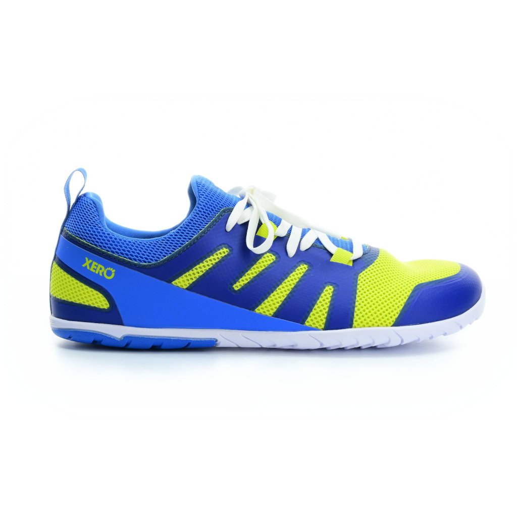 Xero Shoes Forza Runner Victory Blue/sulphur M sportliche Barfußschuhe
