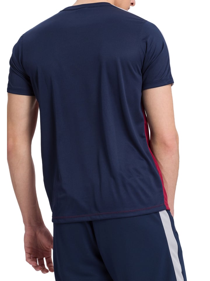 erima Squad T-Shirt in new navy/bordeaux/silver grey günstig kaufen