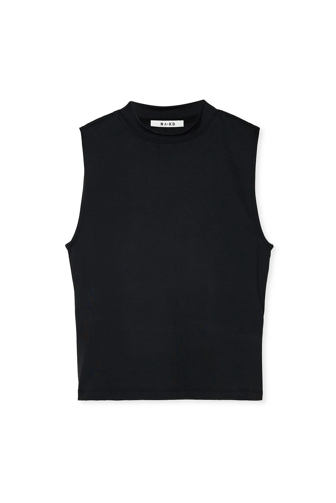 Body Hugging High Neck Top