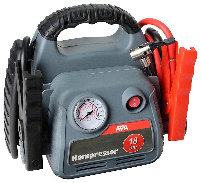 APA Power Pack Starthilfegerät, bis 500 Ampere, mit Kompressor