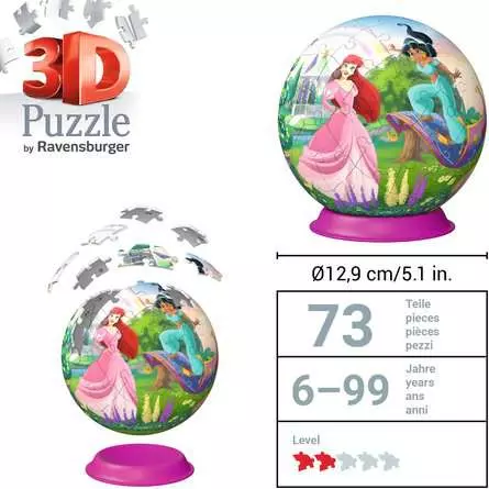 3D Puzzle Ball Disney Princess