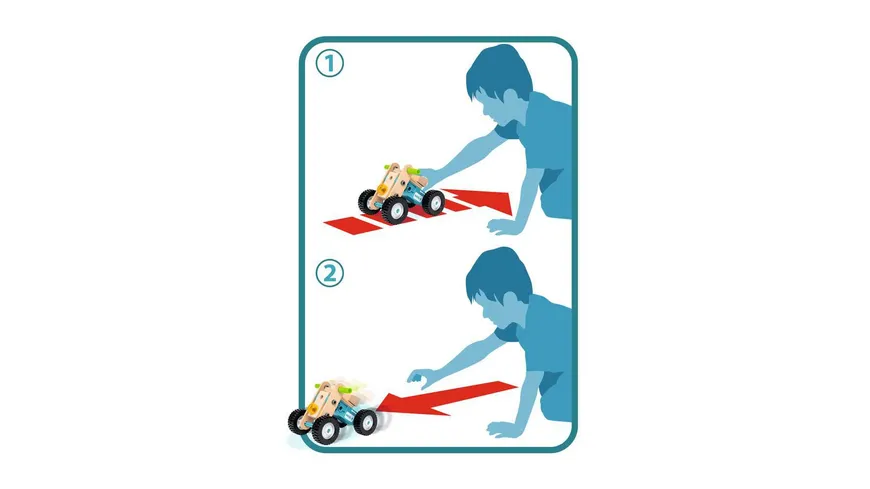 BRIO Builder - Nachziehmotor-Konstruktionsset