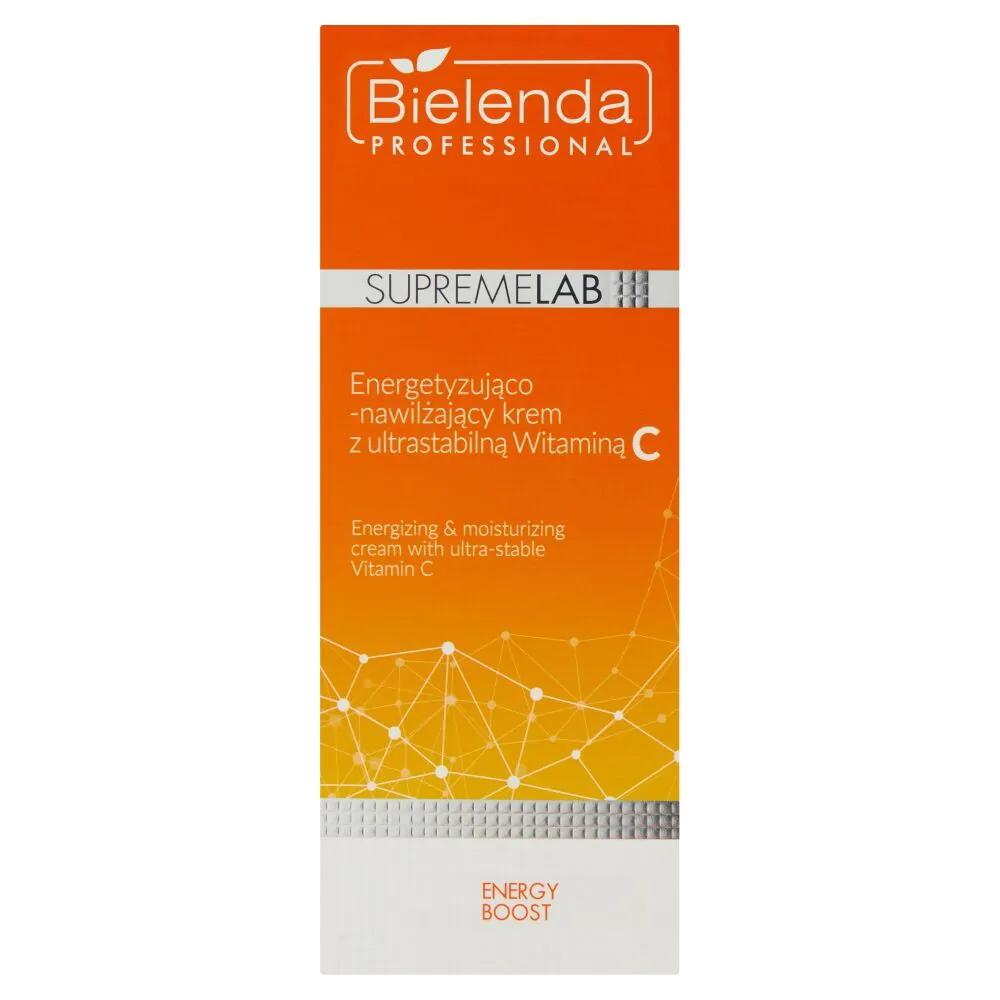 Bielenda Professional Supremelab Energy Boost Energizirajuća i hidratantna krema sa stabilnim vitaminom C