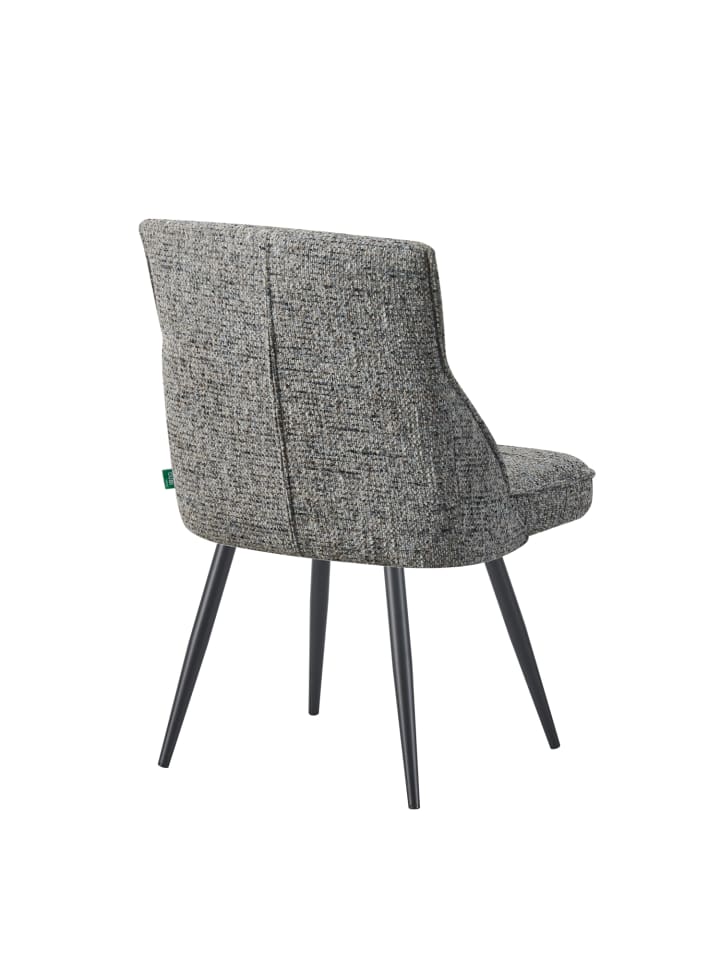 DUBI Möbel 2er-Set: Drehstuhl ALESSIA in Dunkelgrau - (B)49 x (H)83 x  (T)62 cm günstig kaufen onesize