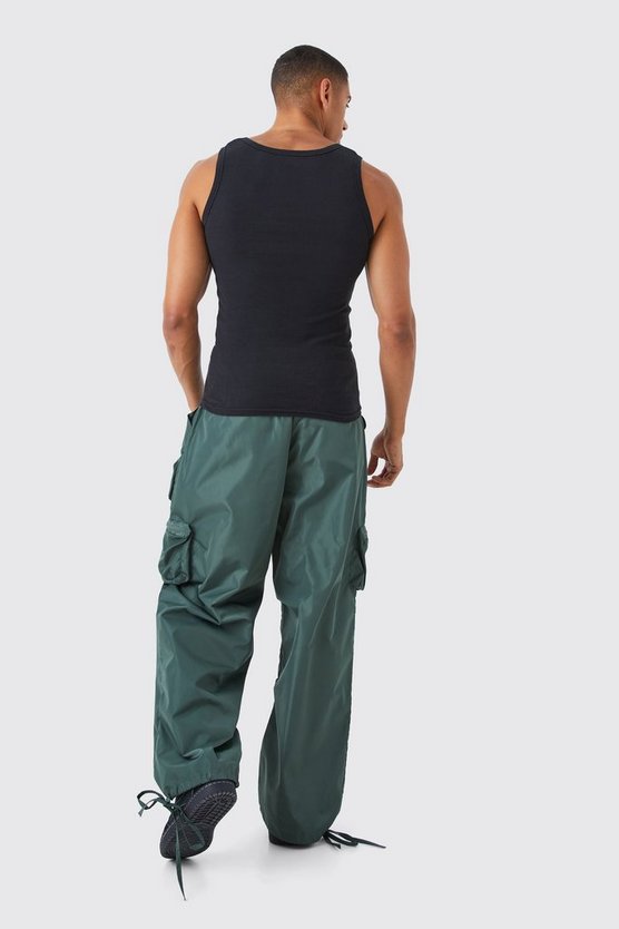 Geripptes Muscle-Fit Tanktop