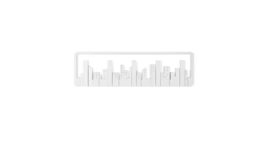 umbra Skyline Garderobenhaken weiß