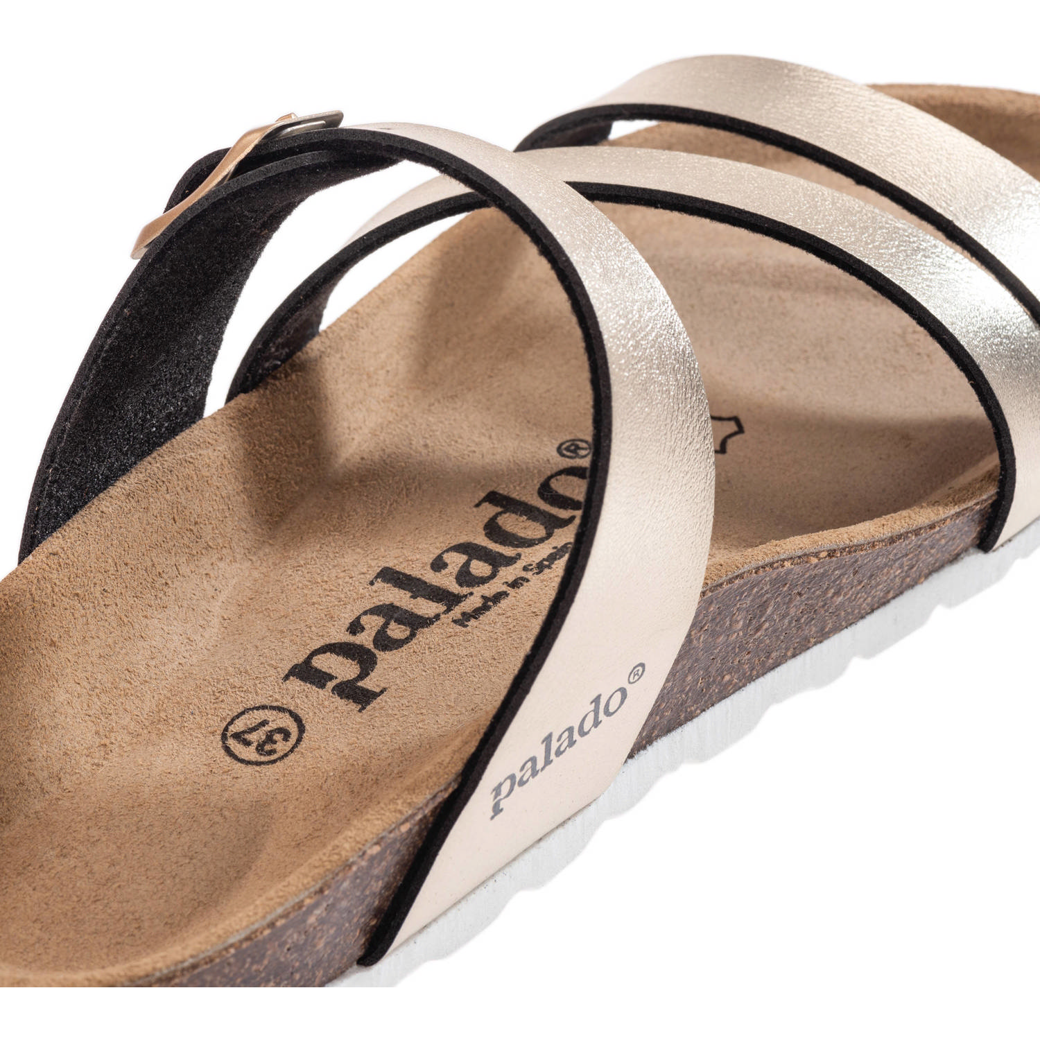 Palado Ikaria Metallic, Pantoletten, Damen, Altgold