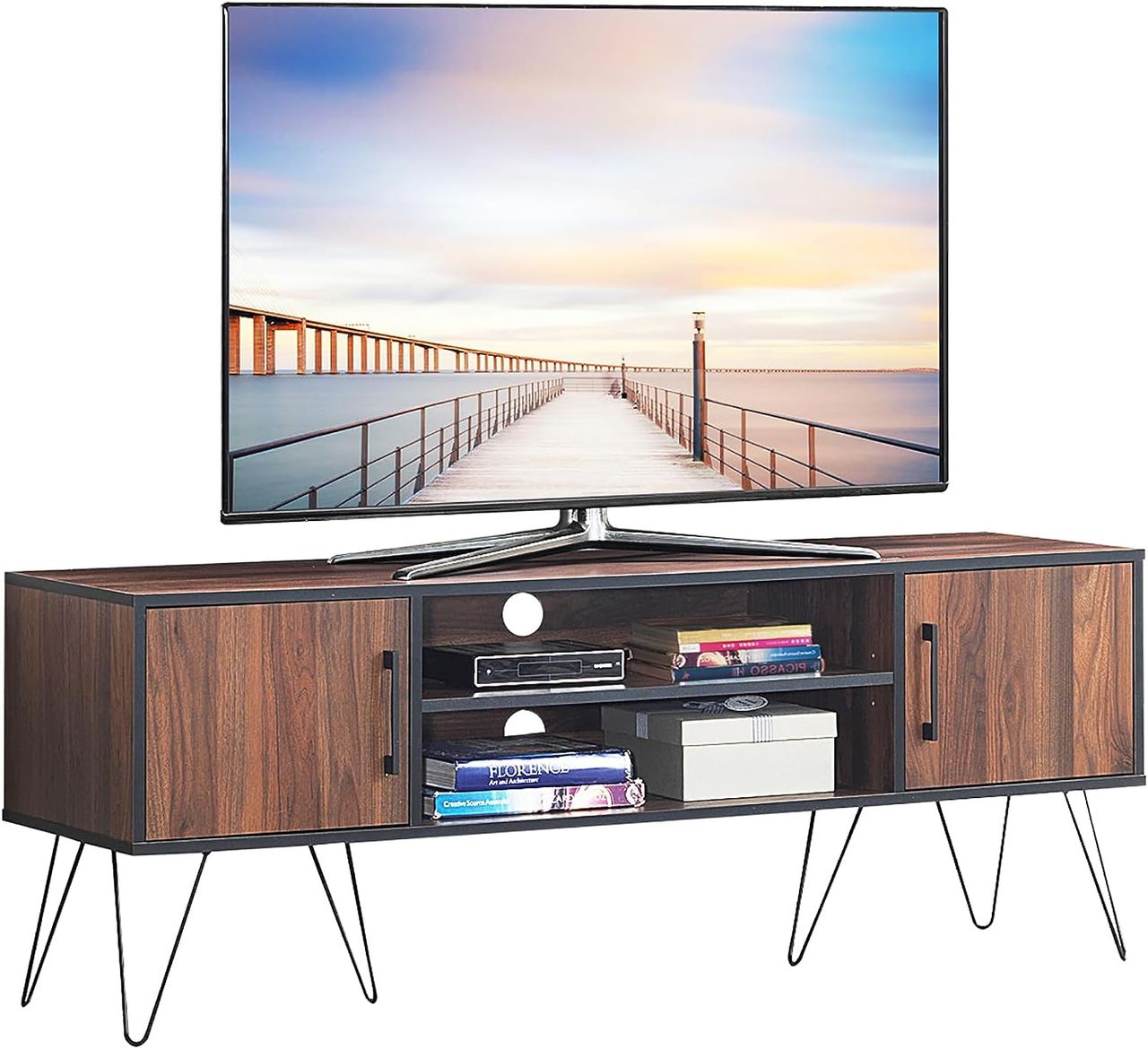 Costway COSTWAY TV-Schrank für Fernseher bis 60 Zoll