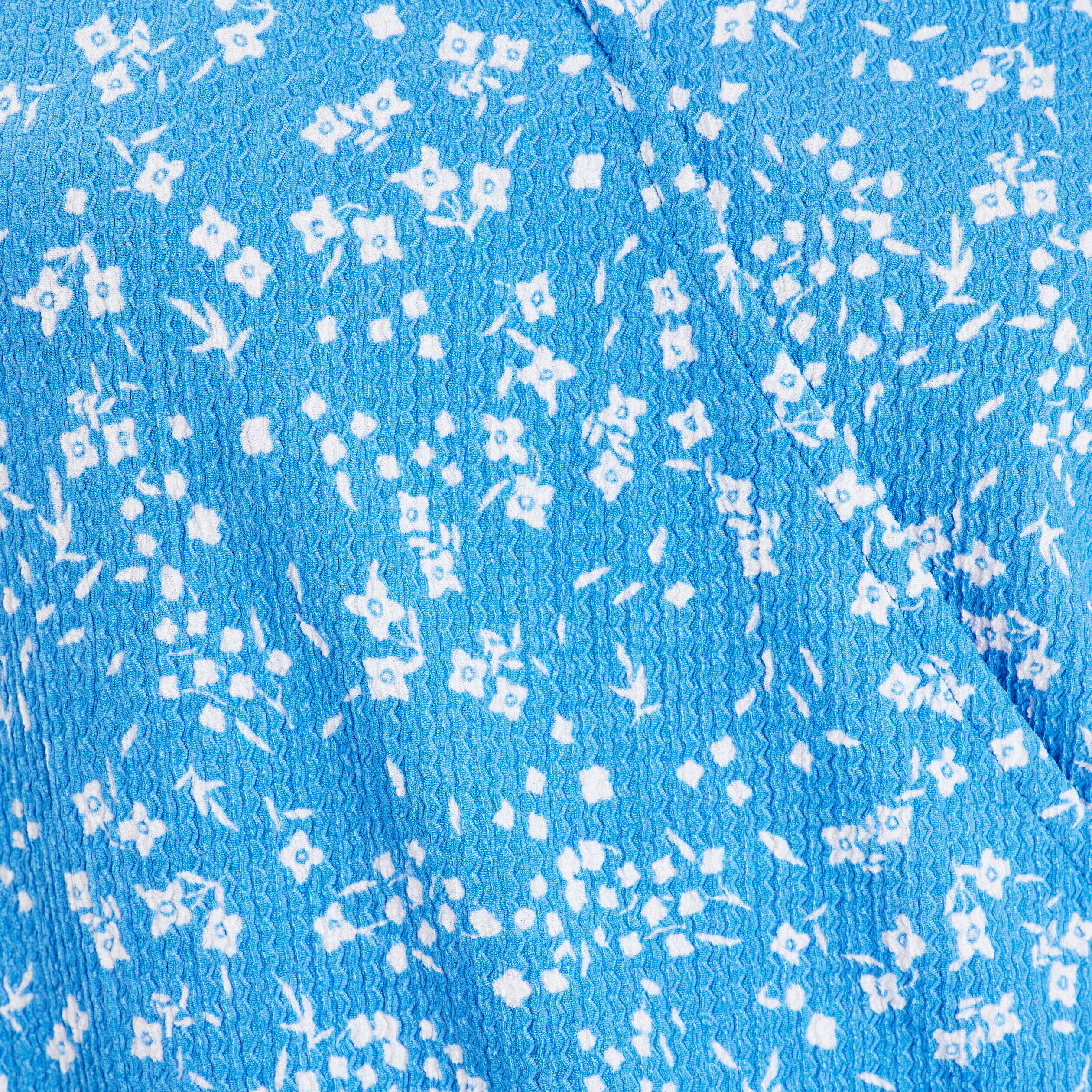 Blouse manches courtes bleu femme | Cache Cache