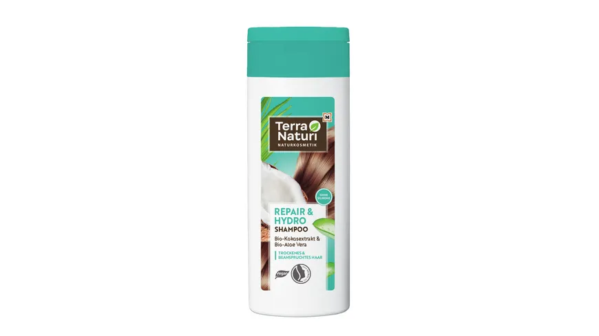 Terra Naturi REPAIR & HYDRO Shampoo Bio-Kokosextrakt & Bio-Aloe Vera 200 ml