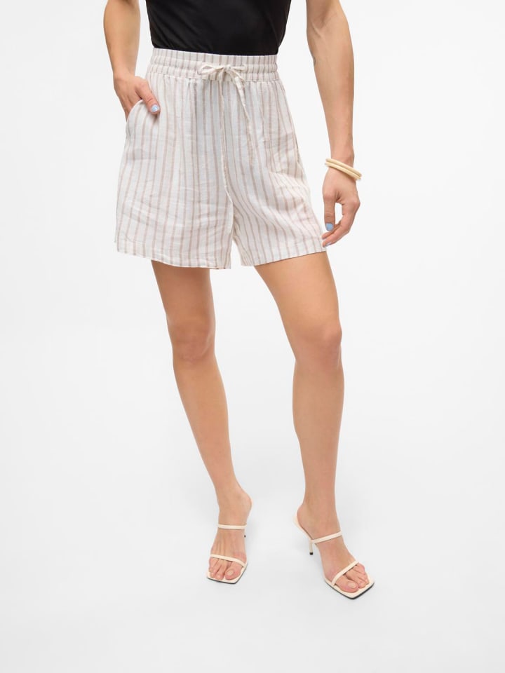 Vero Moda Shorts Elegante Kurze Leichte Sommer Pants in Braun günstig kaufen