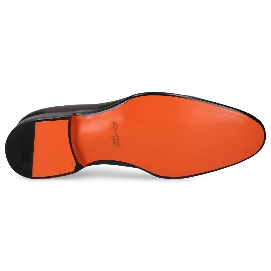 Santoni - Businessschuhe Oxford 16229 Kalbsleder - braun