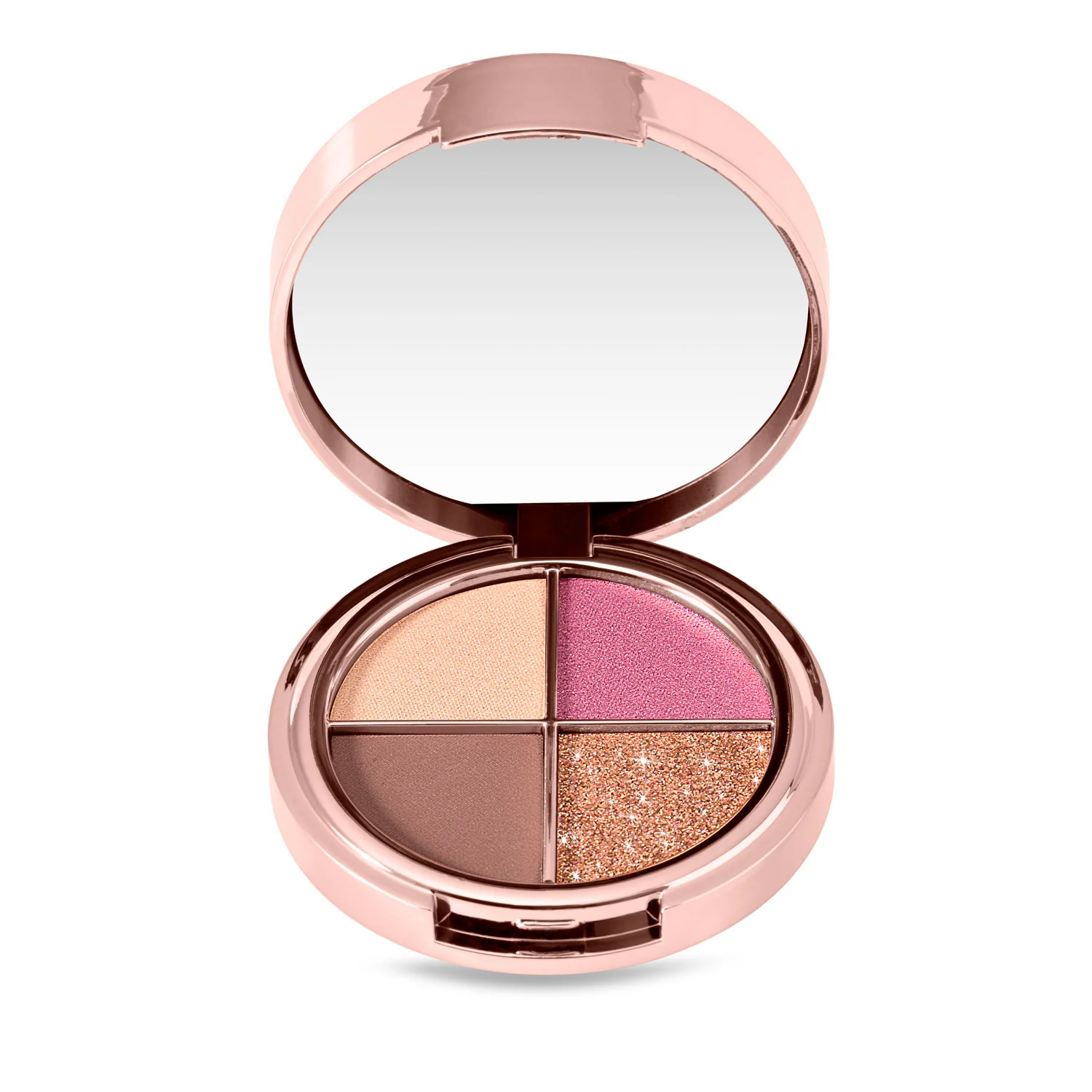 Cozy Star Eyeshadow Quad - Paleta cieni do powiek, cienie kompaktowe
