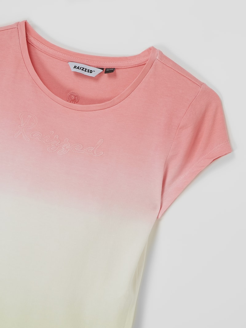 T-Shirt mit Farbverlauf Modell 'Nisho' in pink