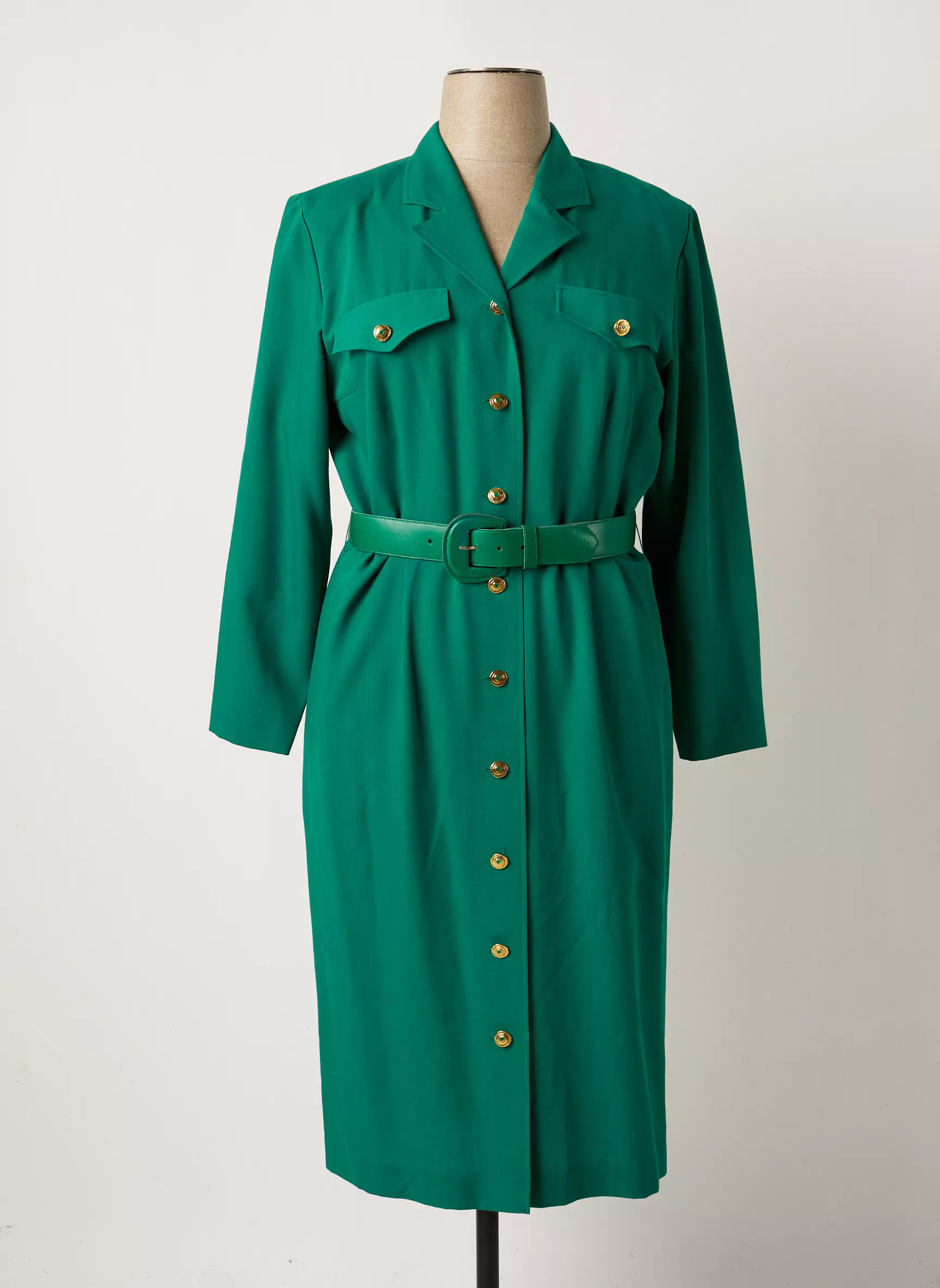 Gerard Pasquier Robes Mi Longues Femme couleur vert