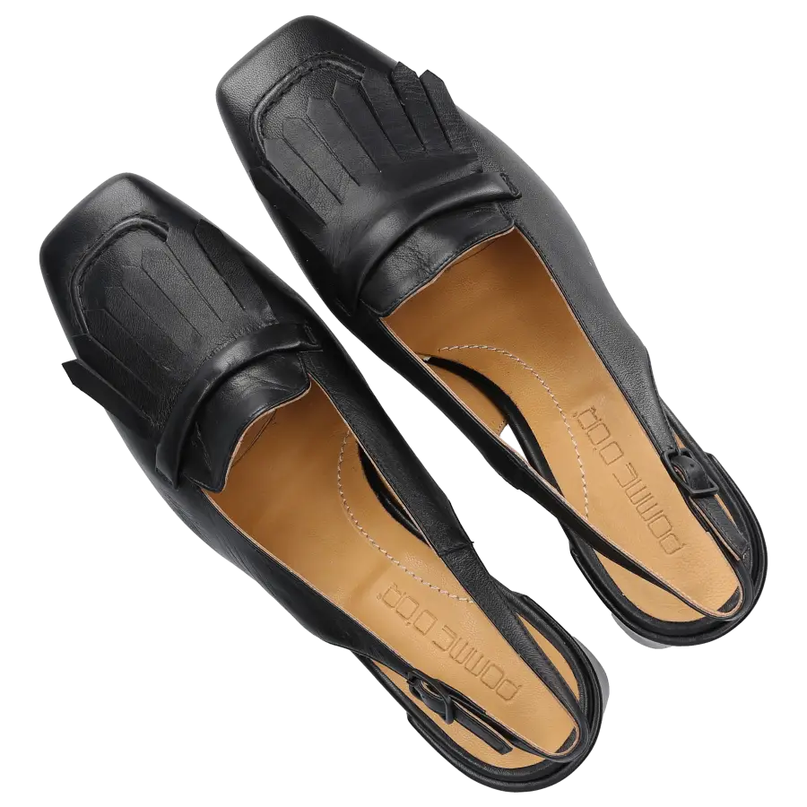 Pomme D`OR - Slingpumps 6065 Kalbsleder - schwarz