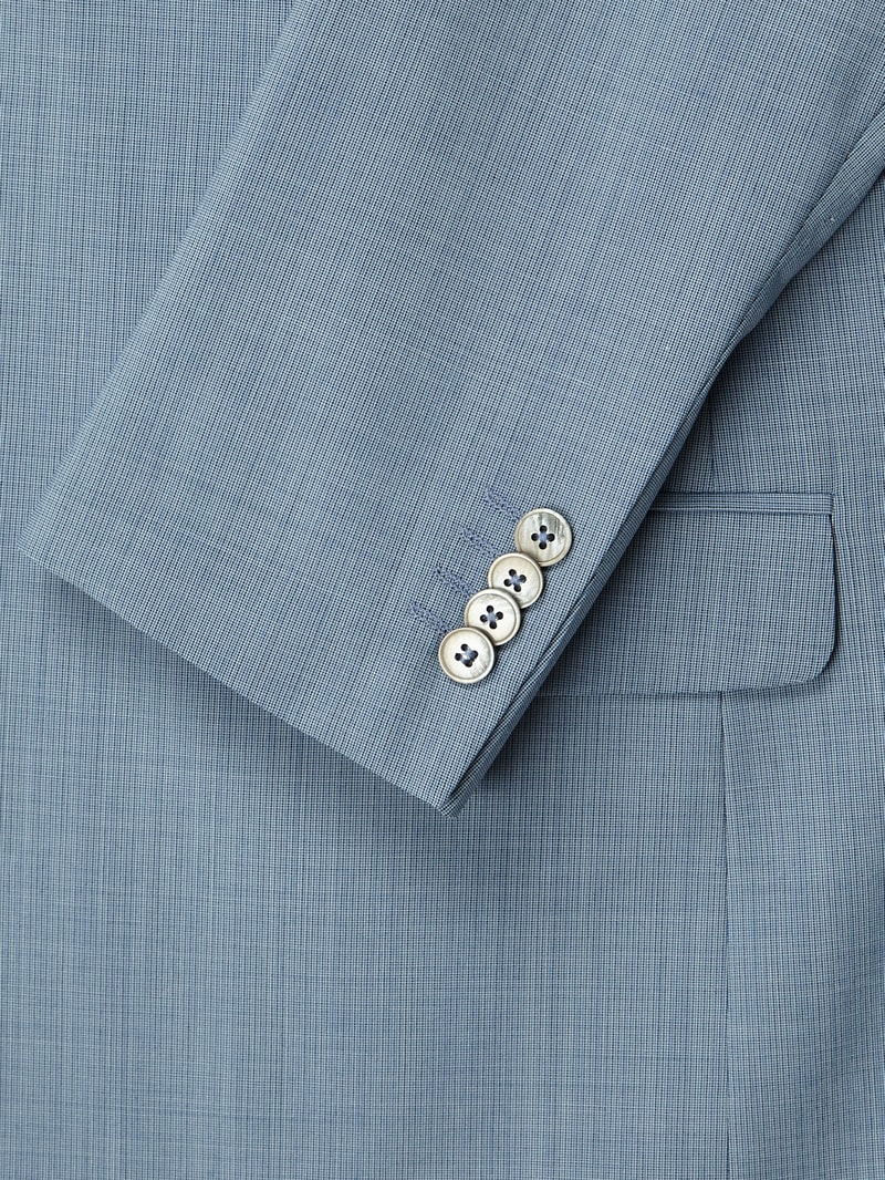 Regular Fit 2-Knopf-Sakko mit Schurwoll-Anteil Modell 'Grant' - 'Futureflex' in marineblau