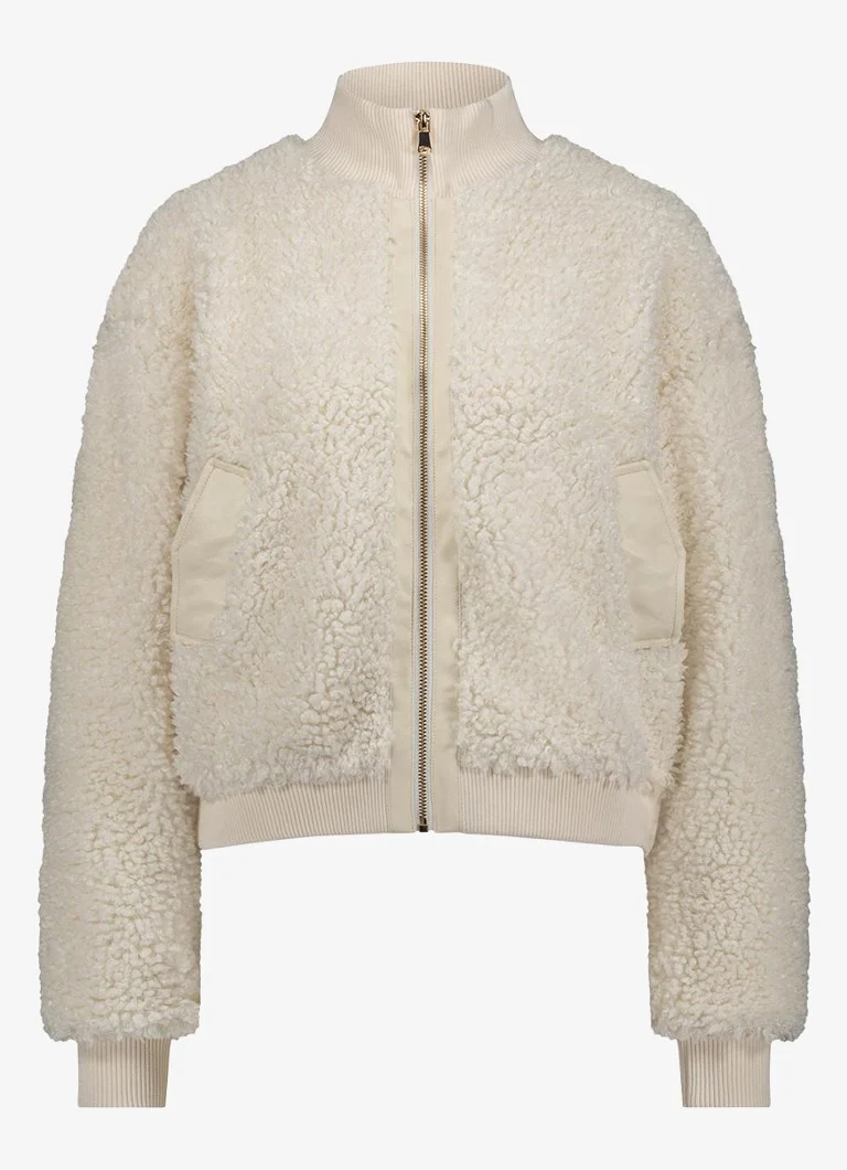 Studio Anneloes Alida teddy jacket with side pockets