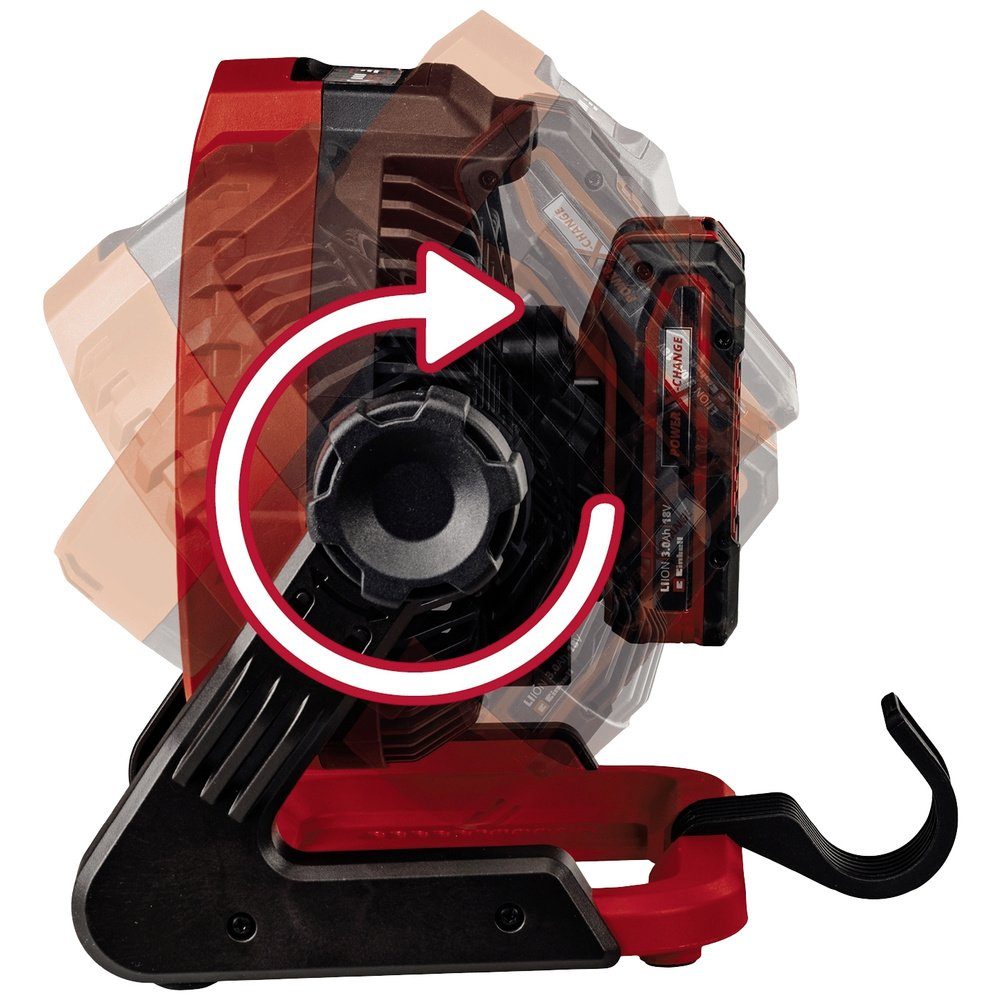 Einhell Bodenventilator Einhell GE-CF 18/2200 Li (1x 2,0Ah) Power X-Change Akku-Ventilator (18.00 cm Durchmesser