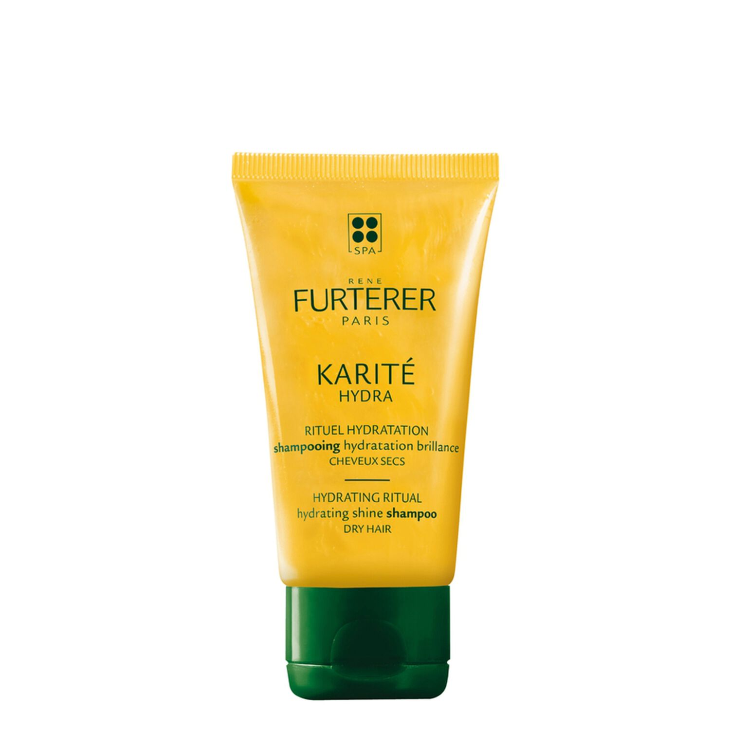 René Furterer Shampoing Hydratation Brillance Karité Hydra - Cheveux secs - 50 ml