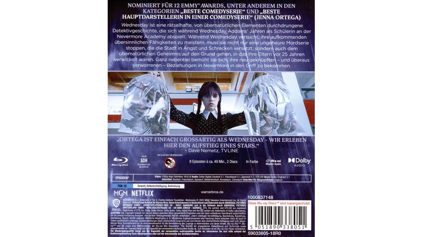 Wednesday: Staffel 1  [2 BRs]