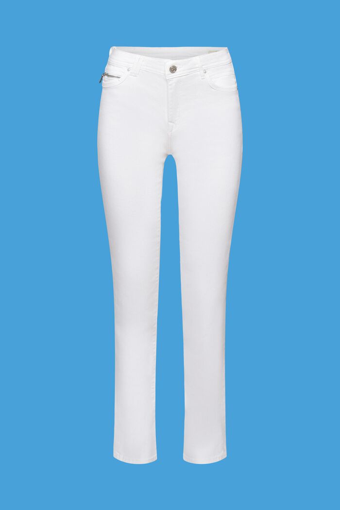 Jeans mit Reißverschlussdetail